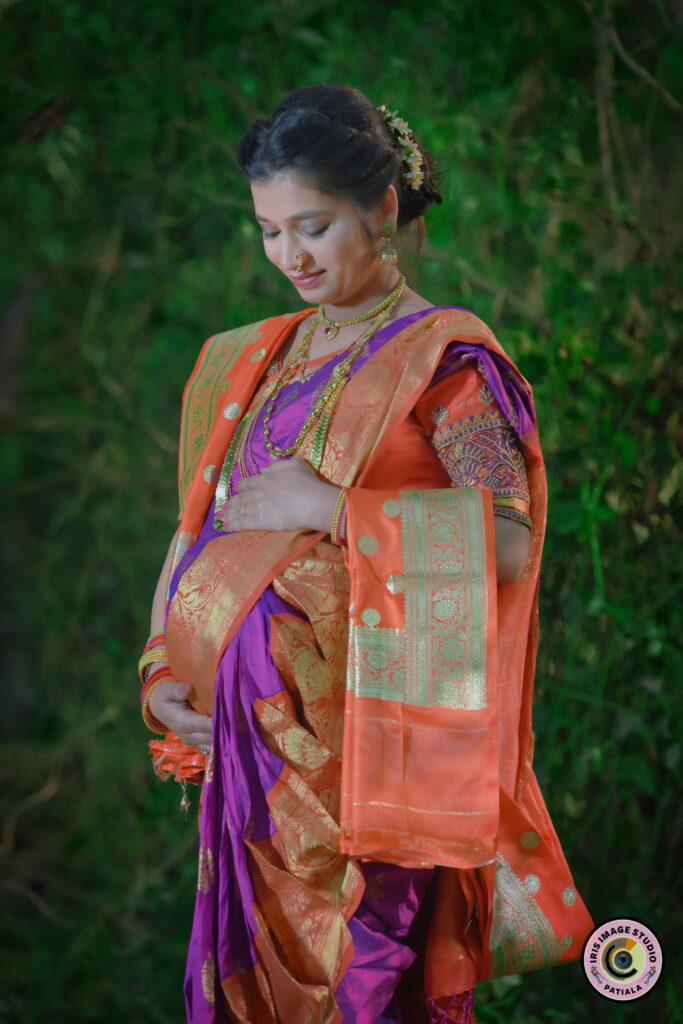 Title: Capturing the Journey: A Glance into the Maternity Photoshoot of Priyanka and Sanket by Iris Image Studio

