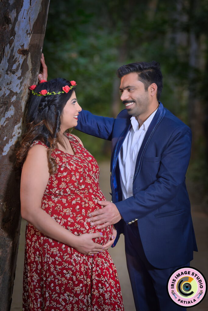 The maternity photoshoot of Dr. Anuradha V. Garg and Dr. Kanav Garg