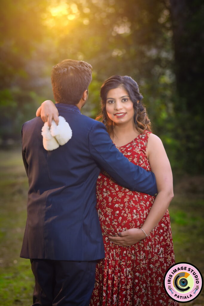 The maternity photoshoot of Dr. Anuradha V. Garg and Dr. Kanav Garg